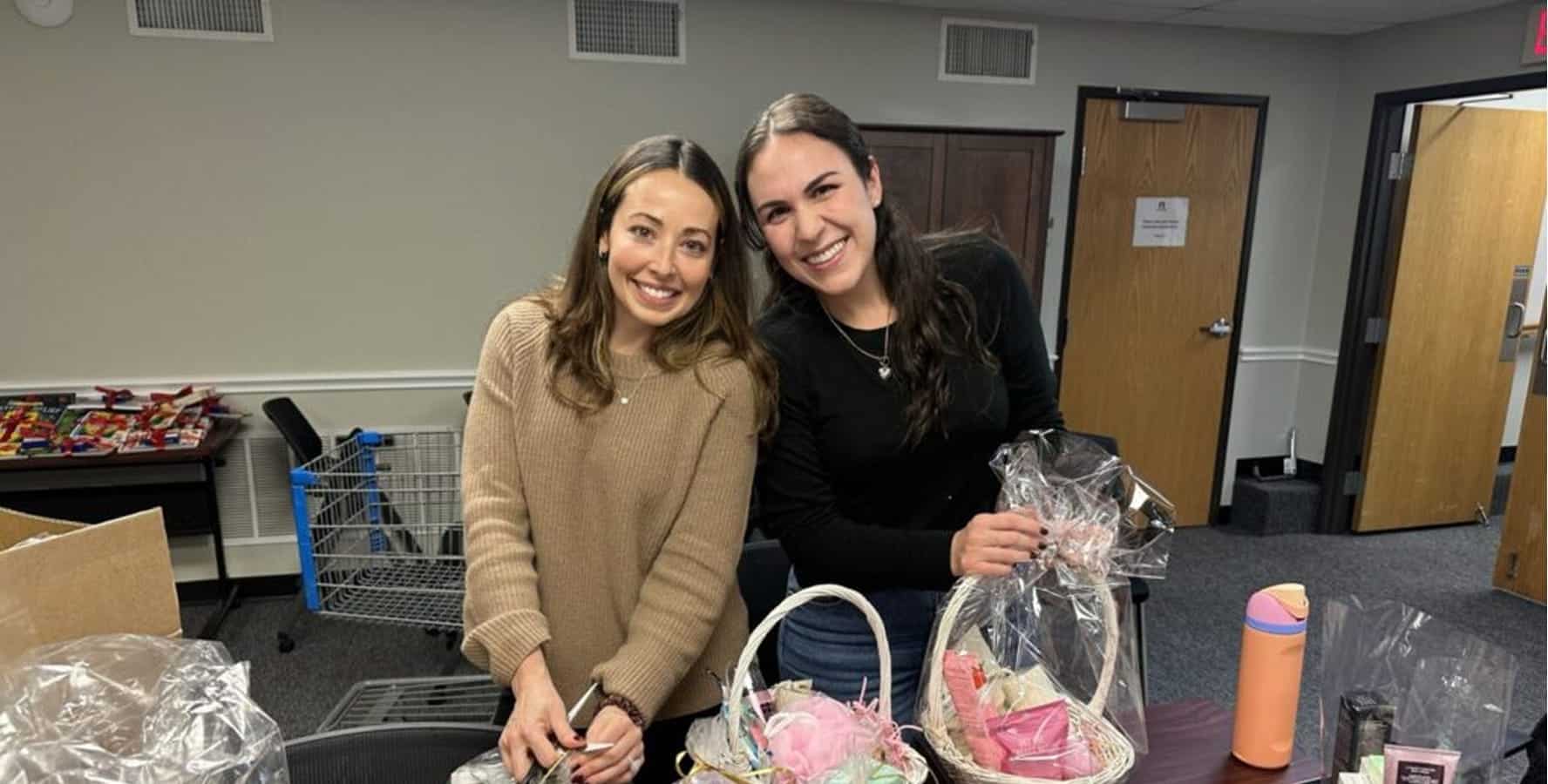 Young Professionals’ Gift Basket Making