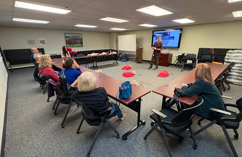 JFS Volunteers Earn CPR Certification