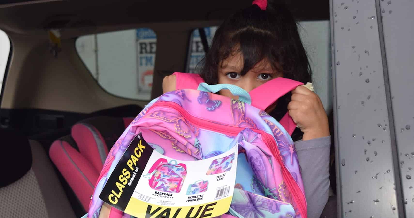 JFS Distributes Hundreds of Backpacks to Children in Need