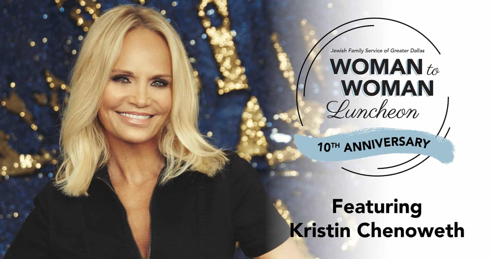 Kristin Chenoweth Announced as Keynote Speaker for Woman to Woman Luncheon 2022